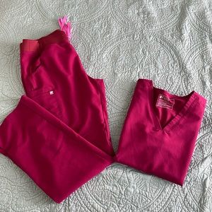 Pink FIGS Size Large/Large Tall // 20% OFF 3+ BUNDLE